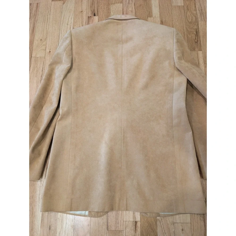 Vtg 70s LeBaron UltraSuede Sport Coat Blazer 40 ACWA Union Made Golden Beau